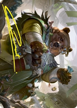 Image for Professor of Zoomancy Art Card (Gold-Stamped Signature) (Art Series: Strixhaven) (18) - Magic: The Gathering