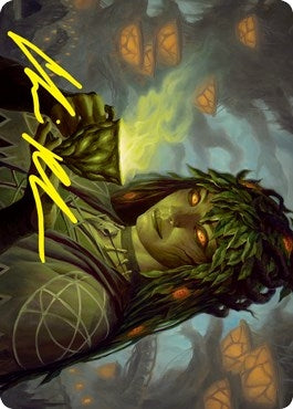 Image for Dina, Soul Steeper Art Card (Gold-Stamped Signature) (Art Series: Strixhaven) (23) - Magic: The Gathering
