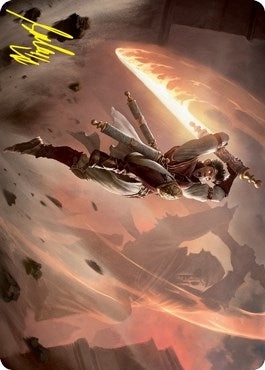 Image for Make Your Mark Art Card (Gold-Stamped Signature) (Art Series: Strixhaven) (33) - Magic: The Gathering