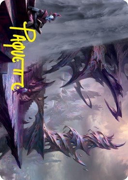 Image for Prismari Campus Art Card (Gold-Stamped Signature) (Art Series: Strixhaven) (48) - Magic: The Gathering