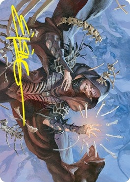 Image for Valentin, Dean of the Vein Art Card (Gold-Stamped Signature) (Art Series: Strixhaven) (56) - Magic: The Gathering
