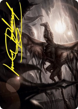 Image for Shadrix Silverquill Art Card (Gold-Stamped Signature) (Art Series: Strixhaven) (59) - Magic: The Gathering