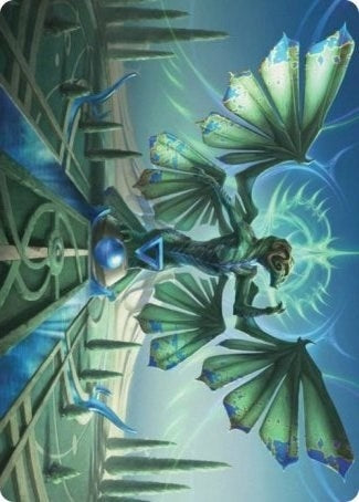 Image for Tanazir Quandrix Art Card (Art Series: Strixhaven) (60) - Magic: The Gathering