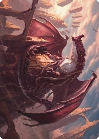 Image for Velomachus Lorehold Art Card (Art Series: Strixhaven) (61) - Magic: The Gathering