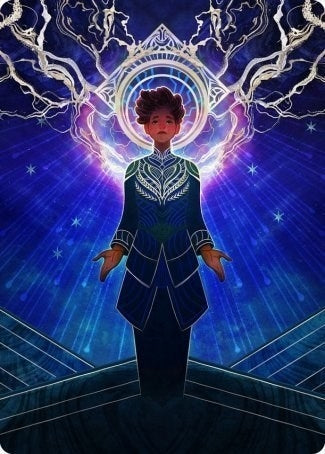 Image for Brainstorm Art Card (Art Series: Strixhaven) (65) - Magic: The Gathering