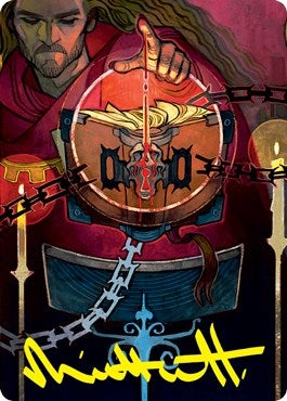 Image for Sign in Blood Art Card (Gold-Stamped Signature) (Art Series: Strixhaven) (72) - Magic: The Gathering