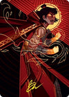 Image for Infuriate Art Card (Gold-Stamped Signature) (Art Series: Strixhaven) (75) - Magic: The Gathering