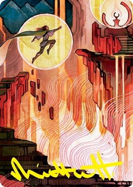 Image for Thrill of Possibility Art Card (Gold-Stamped Signature) (Art Series: Strixhaven) (78) - Magic: The Gathering