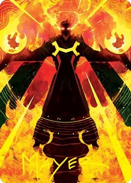 Image for Urza's Rage Art Card (Gold-Stamped Signature) (Art Series: Strixhaven) (79) - Magic: The Gathering