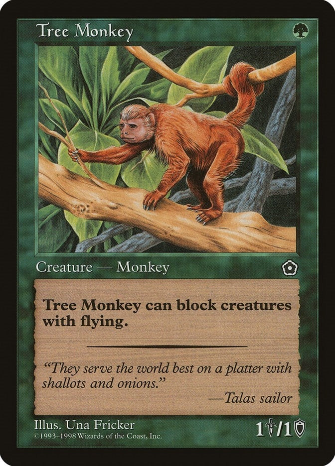 Image for Tree Monkey (Portal Second Age) - Magic: The Gathering