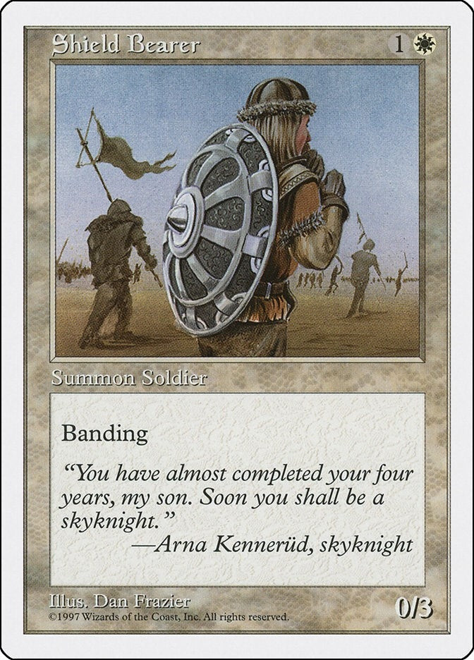 Image for Shield Bearer (Fifth Edition) - Magic: The Gathering