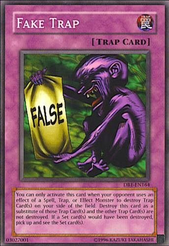 Image for Fake Trap (Dark Beginning 1) (DB1-EN164) - YuGiOh