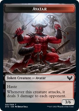 Image for Avatar Token (Strixhaven: School of Mages) (1) - Magic: The Gathering
