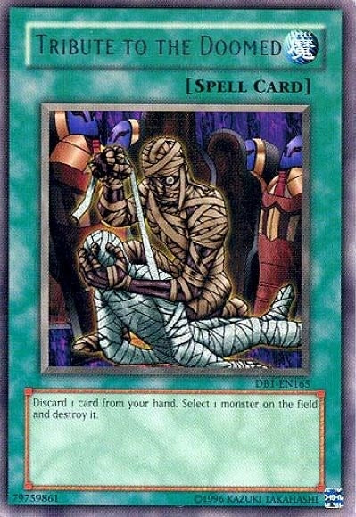 Image for Tribute to The Doomed (Dark Beginning 1) (DB1-EN165) - YuGiOh