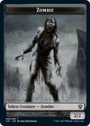 Image for Zombie // Horror Double-Sided Token (Commander 2021) (9 // 8) - Magic: The Gathering