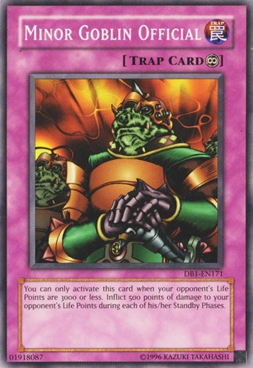 Image for Minor Goblin Official (Dark Beginning 1) (DB1-EN171) - YuGiOh