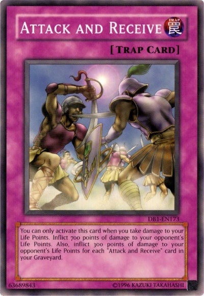 Image for Attack and Receive (Dark Beginning 1) (DB1-EN173) - YuGiOh