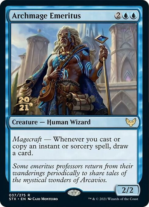 Image for Archmage Emeritus (Prerelease Cards) (37) - Magic: The Gathering