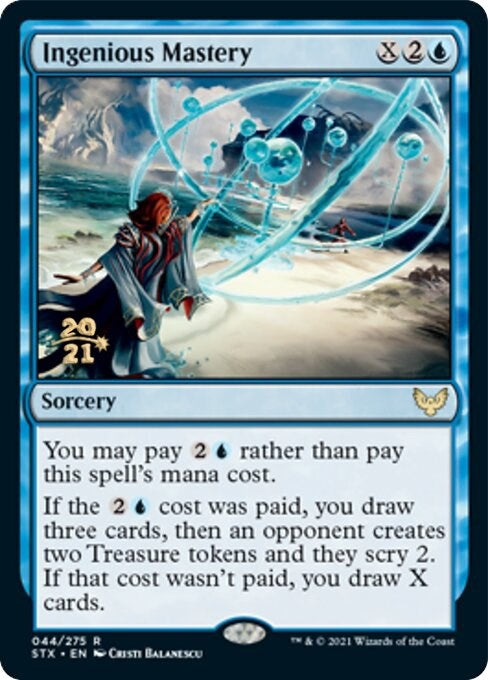 Image for Ingenious Mastery (Prerelease Cards) (44) - Magic: The Gathering