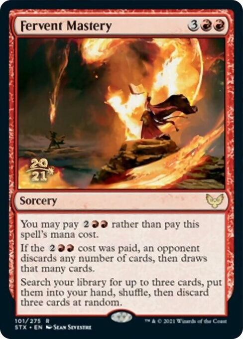 Image for Fervent Mastery (Prerelease Cards) (101) - Magic: The Gathering