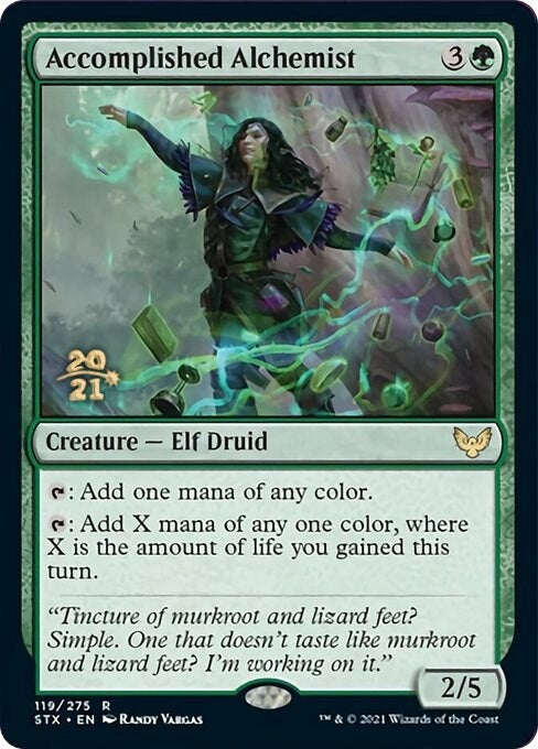 Image for Accomplished Alchemist (Prerelease Cards) (119) - Magic: The Gathering