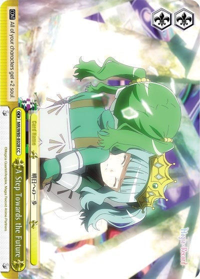 Image for A Step Towards the Future (Magia Record: Puella Magi Madoka Magica [Side Story] (Anime)) (MR/W80-E028 CC) - Weiss Schwarz