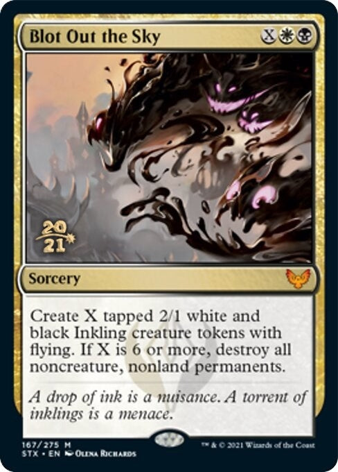 Image for Blot Out the Sky (Prerelease Cards) (167) - Magic: The Gathering