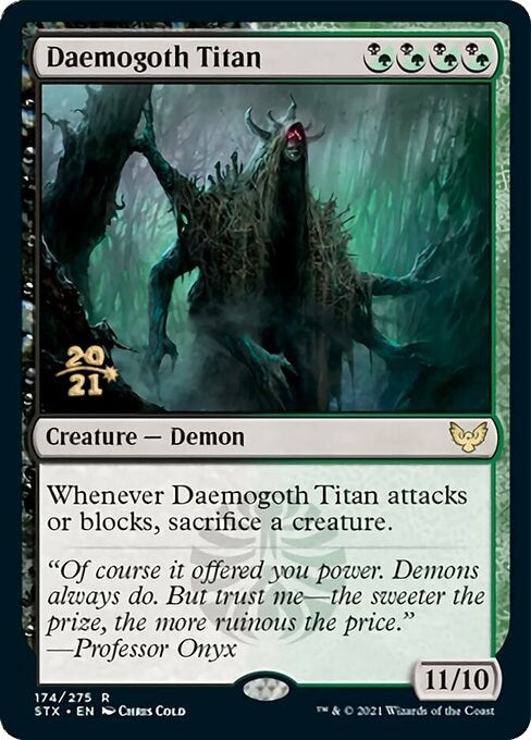 Image for Daemogoth Titan (Prerelease Cards) (174) - Magic: The Gathering