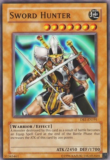 Image for Sword Hunter (Dark Beginning 1) (DB1-EN191) - YuGiOh