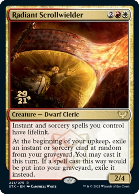 Image for Radiant Scrollwielder (Prerelease Cards) (221) - Magic: The Gathering