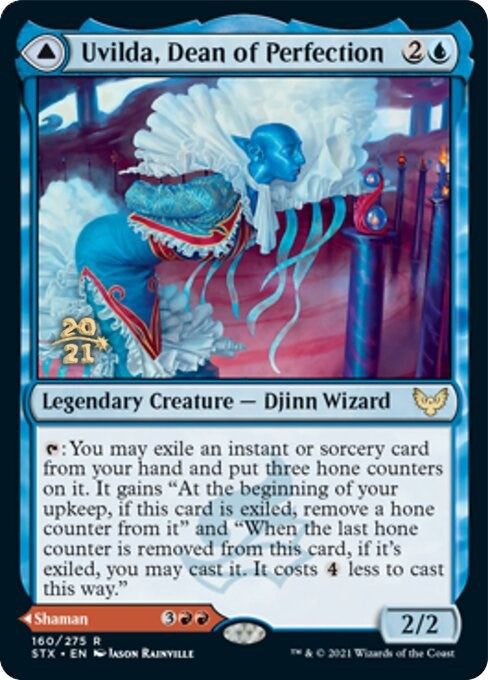 Image for Uvilda, Dean of Perfection (Prerelease Cards) (160) - Magic: The Gathering