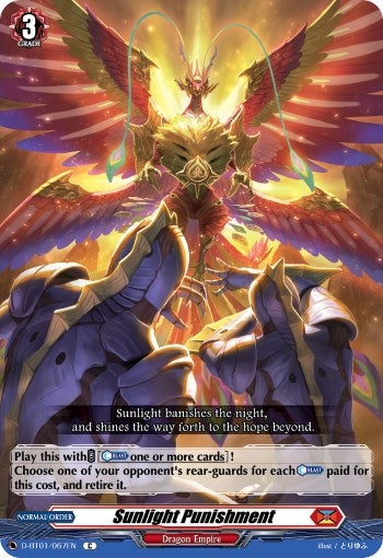 Image for Sunlight Punishment (D-BT01: Genesis of the Five Greats) (D-BT01/067EN) - Cardfight Vanguard