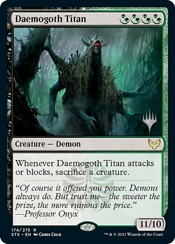 Image for Daemogoth Titan (Promo Pack: Strixhaven) (174) - Magic: The Gathering