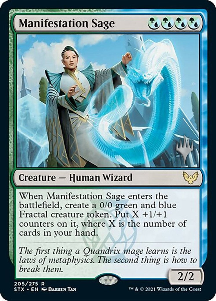 Image for Manifestation Sage (Promo Pack: Strixhaven) (205) - Magic: The Gathering