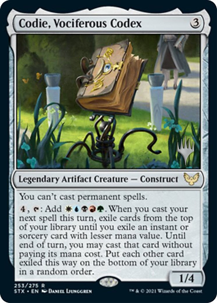 Image for Codie, Vociferous Codex (Promo Pack: Strixhaven) (253) - Magic: The Gathering
