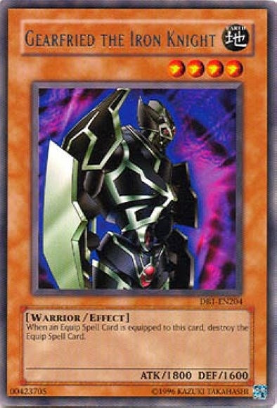 Image for Gearfried the Iron Knight (Dark Beginning 1) (DB1-EN204) - YuGiOh
