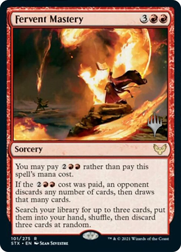 Image for Fervent Mastery (Promo Pack: Strixhaven) (101) - Magic: The Gathering