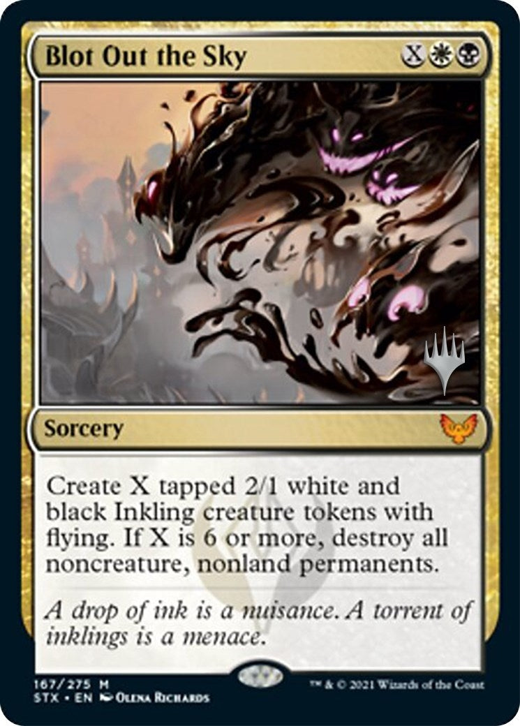 Image for Blot Out the Sky (Promo Pack: Strixhaven) (167) - Magic: The Gathering