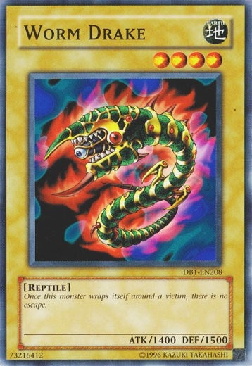Image for Worm Drake (Dark Beginning 1) (DB1-EN208) - YuGiOh