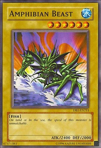 Image for Amphibian Beast (Dark Beginning 1) (DB1-EN211) - YuGiOh