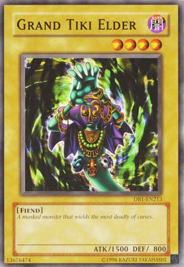 Image for Grand Tiki Elder (Dark Beginning 1) (DB1-EN213) - YuGiOh