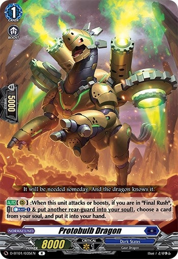 Image for Protobulb Dragon (D-BT01: Genesis of the Five Greats) (D-BT01/035EN) - Cardfight Vanguard