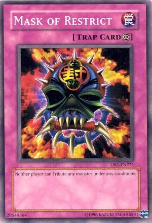 Image for Mask of Restrict (Dark Beginning 1) (DB1-EN221) - YuGiOh