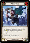 Image for Minnowism (Red) (Monarch) (MON296) - Flesh and Blood TCG