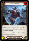 Image for Zealous Belting (Blue) (Monarch) (MON295) - Flesh and Blood TCG