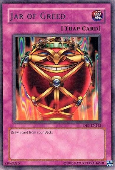 Image for Jar of Greed (Dark Beginning 1) (DB1-EN242) - YuGiOh