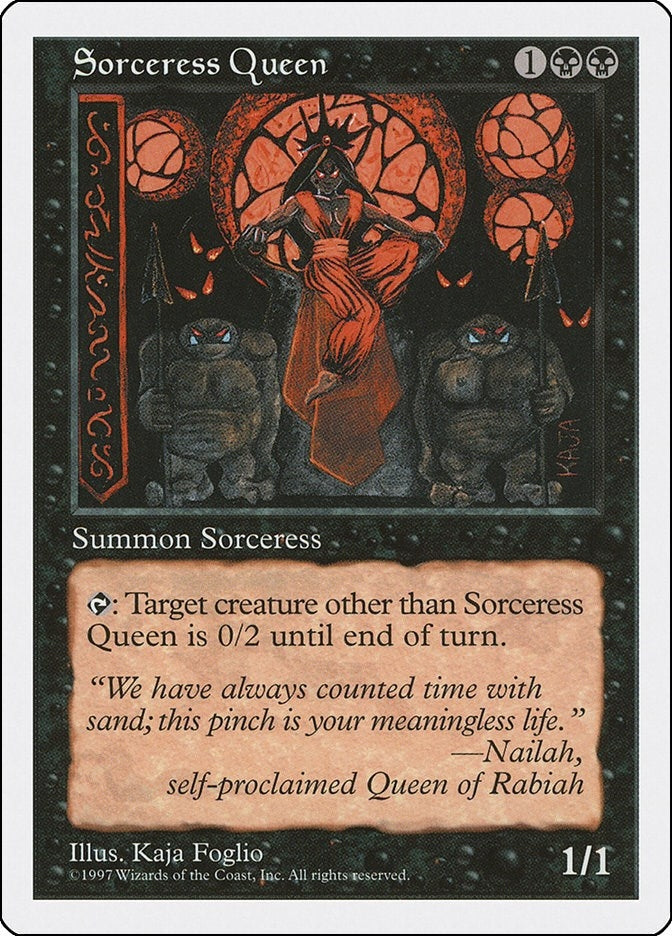 Image for Sorceress Queen (Fifth Edition) - Magic: The Gathering