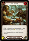 Image for Out Muscle (Blue) (Monarch) (MON250) - Flesh and Blood TCG