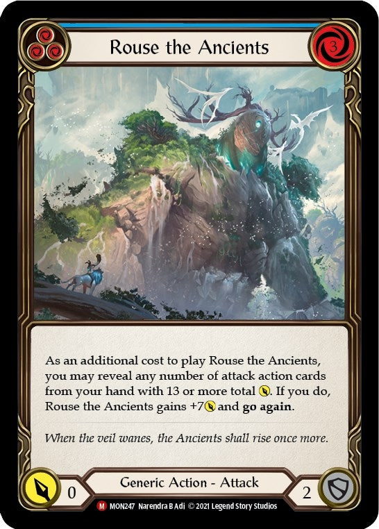 Image for Rouse the Ancients (Monarch) (MON247) - Flesh and Blood TCG