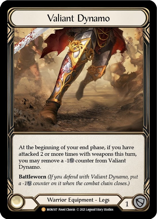 Image for Valiant Dynamo (Monarch) (MON107) - Flesh and Blood TCG